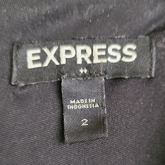 Express long sleeve sequin dress - Picture 3 of 4